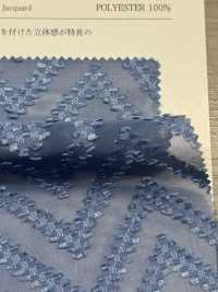 KKF4190-D300 Pattern D300 Chiffon Jacquard[Textile / Fabric] Uni Textile(Komon Studio) Sub Photo