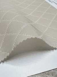 KKF4955-W-D1 Bright Quilted Jacquard[Textile / Fabric] Uni Textile(Komon Studio) Sub Photo