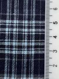 SB94278-OG 40/- Blue Check[Textile / Fabric] SHIBAYA Sub Photo