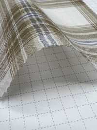 SB4H3005 Cotton Yarn-dyed Voile Lawn Check[Textile / Fabric] SHIBAYA Sub Photo
