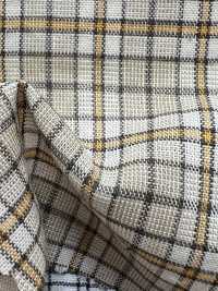 SBW3572 Shirring Check And Stripes[Textile / Fabric] SHIBAYA Sub Photo