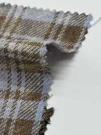 14417 21 Single Thread Cotton Twill Shakey Tartan Check[Textile / Fabric] SUNWELL Sub Photo