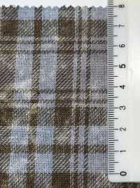 14417 21 Single Thread Cotton Twill Shakey Tartan Check[Textile / Fabric] SUNWELL Sub Photo