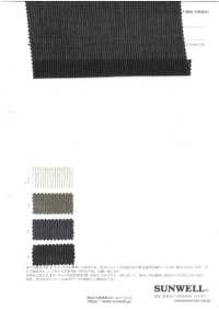 35521 80 Single Thread Cotton Voile Striped Washer Finish[Textile / Fabric] SUNWELL Sub Photo