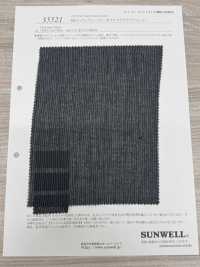 35521 80 Single Thread Cotton Voile Striped Washer Finish[Textile / Fabric] SUNWELL Sub Photo