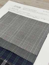35520 40 Single Thread Cotton Typewritter Cloth Check Washer Finish[Textile / Fabric] SUNWELL Sub Photo