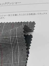 35520 40 Single Thread Cotton Typewritter Cloth Check Washer Finish[Textile / Fabric] SUNWELL Sub Photo