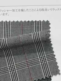 35520 40 Single Thread Cotton Typewritter Cloth Check Washer Finish[Textile / Fabric] SUNWELL Sub Photo