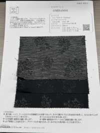 OMH43691 C/L Jacquard "blooming"[Textile / Fabric] Oharayaseni Sub Photo