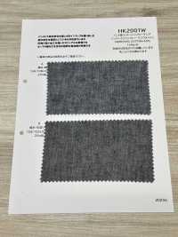 HK2001W Indian Cotton Hemp Loomstate, Indigo Chambray, One Wash[Textile / Fabric] KOYAMA Sub Photo