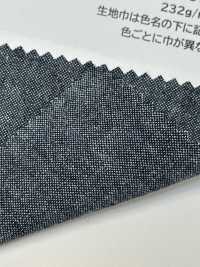 HK2002W Indian Cotton Hemp Canvas Indigo Chambray One Wash[Textile / Fabric] KOYAMA Sub Photo