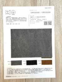 OWE35450 Linen Charcoal Dyeing And Persimmon Tannin Dyeing Of Cotton And Linen Canvas[Textile / Fabric] Oharayaseni Sub Photo