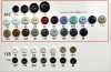 642 Giraffe Urea Resin 2-Hole Rimless Buttons (Matte)