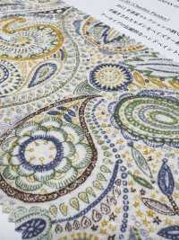 KCP807MWL-DK-35 Cotton 80 Lawn Miracle Wave Liberty Print Charlie's Paisley[Textile / Fabric] Uni Textile(Komon Studio) Sub Photo