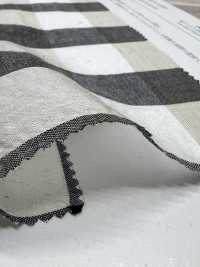 KKC907-D1 Cotton Tencel Yarn Dyed Shirring Check[Textile / Fabric] Uni Textile(Komon Studio) Sub Photo
