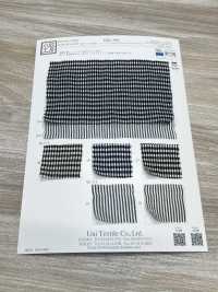 KKC908-DS-1 Cotton Tencel Yarn Dyed Shirring[Textile / Fabric] Uni Textile(Komon Studio) Sub Photo