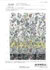 28108 60s Lawn Small Bird And Small Floral Print