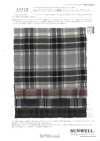 35518 Fuwa. TENCEL™ Modal Fiber/Cotton Shirring Check