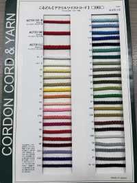 ACT01(S)-B Acrylic Twisted Cord 3mm[Ribbon Tape Cord] Cordon Sub Photo