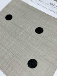 KKP1887-D95 Linen-like Sharkskin[Textile / Fabric] Uni Textile(Komon Studio) Sub Photo