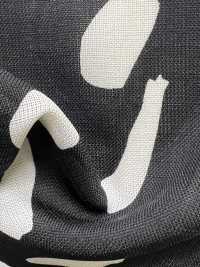 KKP1887-D27 Linen-like Sharkskin[Textile / Fabric] Uni Textile(Komon Studio) Sub Photo
