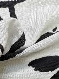 KKP1887-D48 Linen-like Sharkskin[Textile / Fabric] Uni Textile(Komon Studio) Sub Photo