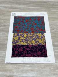 KKP2338-DB-176 Chirimen Chirimen®[Textile / Fabric] Uni Textile(Komon Studio) Sub Photo