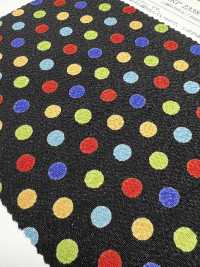 KKP2338-DB-81 Chirimen Chirimen®[Textile / Fabric] Uni Textile(Komon Studio) Sub Photo