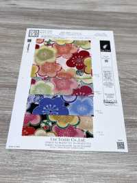 KKP2338-DHM-111 Chirimen Chirimen®[Textile / Fabric] Uni Textile(Komon Studio) Sub Photo