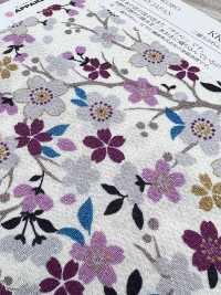 KKP2338-DHM-108 Futako Chirimen Multicolor Print[Textile / Fabric] Uni Textile(Komon Studio) Sub Photo