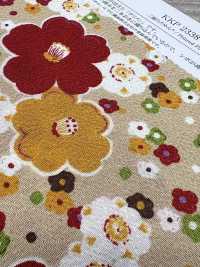 KKP2338-DHM-103 Futako Chirimen Multicolor Print[Textile / Fabric] Uni Textile(Komon Studio) Sub Photo