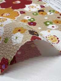 KKP2338-DHM-103 Futako Chirimen Multicolor Print[Textile / Fabric] Uni Textile(Komon Studio) Sub Photo