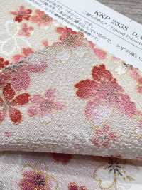 KKP2338-DHM-83 Futako Chirimen Multicolor Print[Textile / Fabric] Uni Textile(Komon Studio) Sub Photo