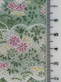 KKP2338-D-KUMONIHANA Futako Chirimen Clouds And Flowers[Textile / Fabric] Uni Textile(Komon Studio) Sub Photo