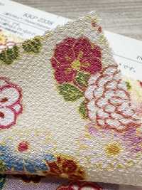 KKP2338-D-HANAKOMATI Futako Chirimen Hanakomachi[Textile / Fabric] Uni Textile(Komon Studio) Sub Photo