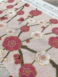 KKP2338-D-SIDAREUME Futako Chirimen Weeping Plum[Textile / Fabric] Uni Textile(Komon Studio) Sub Photo