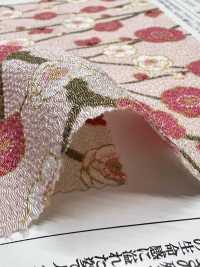 KKP2338-D-SIDAREUME Futako Chirimen Weeping Plum[Textile / Fabric] Uni Textile(Komon Studio) Sub Photo