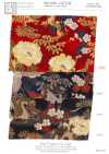 KKP2338-D-BOTANRYU Futako Chirimen Peony Dragon