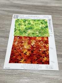KKP2338-D-KOUYOU Futako Chirimen Autumn Leaves[Textile / Fabric] Uni Textile(Komon Studio) Sub Photo