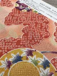 KKP2338-D-SIKITUZUMI Futago Chirimen Shiki Drum[Textile / Fabric] Uni Textile(Komon Studio) Sub Photo