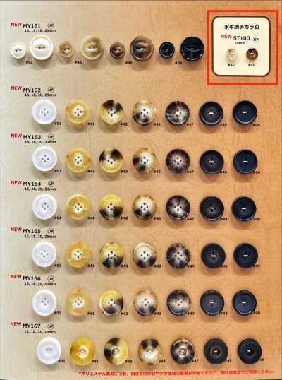 ST100 Buffalo-style Reinforcement Button