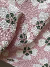 KKP2338-D-KOZAKURA Futako Chirimen Small Cherry Blossom[Textile / Fabric] Uni Textile(Komon Studio) Sub Photo