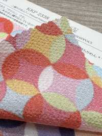 KKP2338-D-IROSIPPOU Futako Chirimen Colored Cloisonne[Textile / Fabric] Uni Textile(Komon Studio) Sub Photo