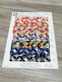 KKP2338-D-IROSIPPOU Futako Chirimen Colored Cloisonne[Textile / Fabric] Uni Textile(Komon Studio) Sub Photo