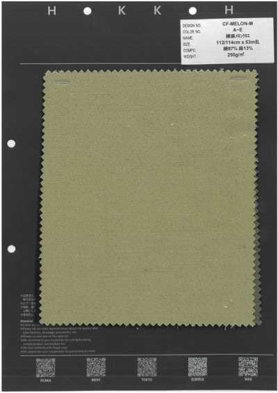 CF-MELON-M Cotton-Linen Melon Cloth