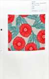850582 Cotton Linen Canvas 80/20 TYROLIAN DAISY