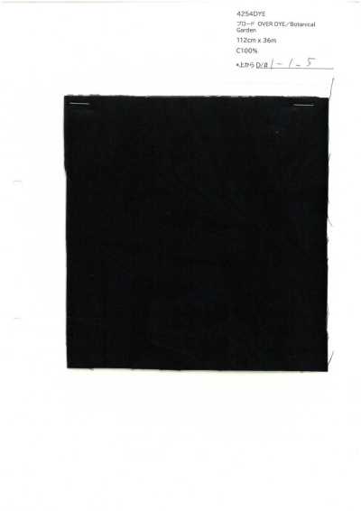 4254DYE SEVENBERRY® Broadcloth OVER DYE/Botanical Garden