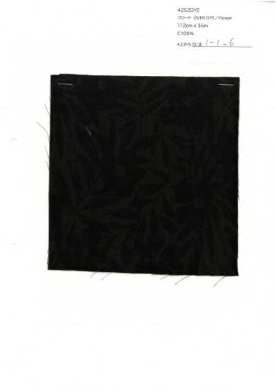 4252DYE SEVENBERRY® Broadcloth OVER DYE / Flower