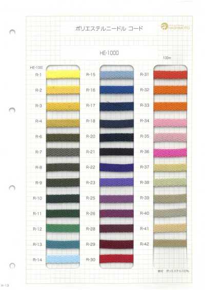 Polyester Needle Cord