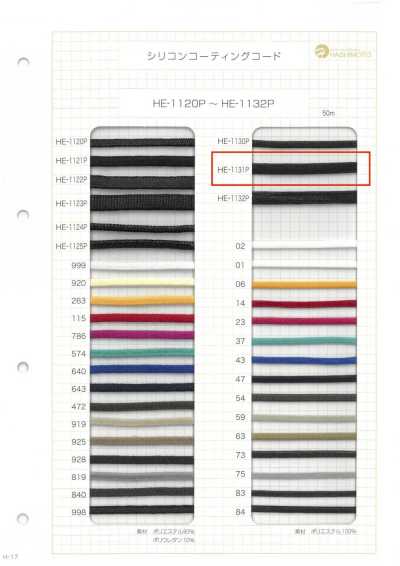 Silicone-coated Cord S